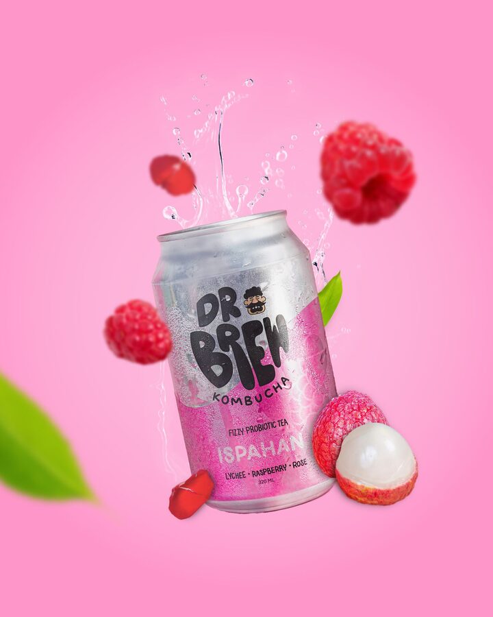 Ispahan kombucha can